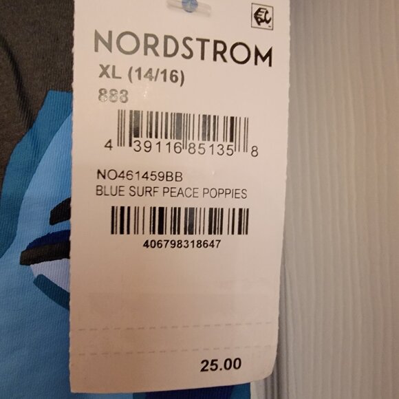 Kids' NORDSTROM by Cristina Martinez Graphic Tee, Size XL(14-16), NWT - Picture 7 of 12